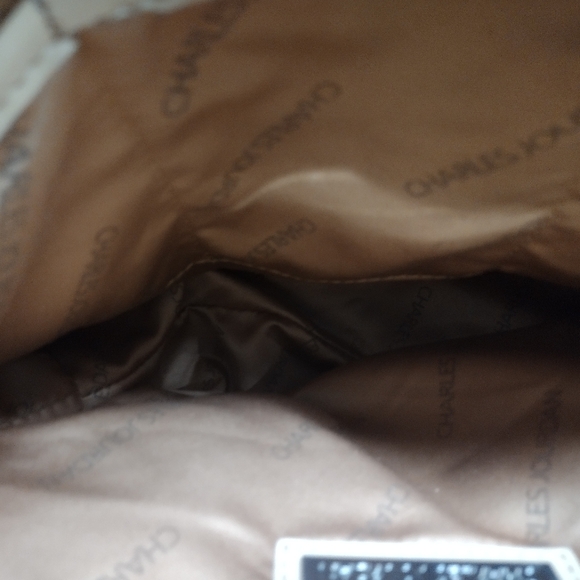 Stylish Beige and Yellow Handbag - Picture 4 of 5